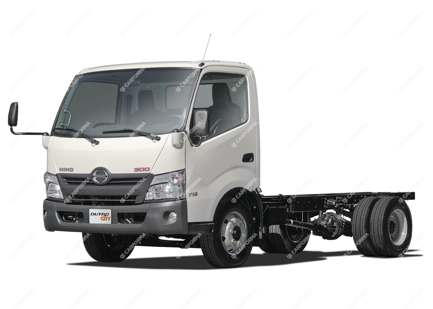 EVA коврики на Hino 300 I широкая кабина 1999 - 2011