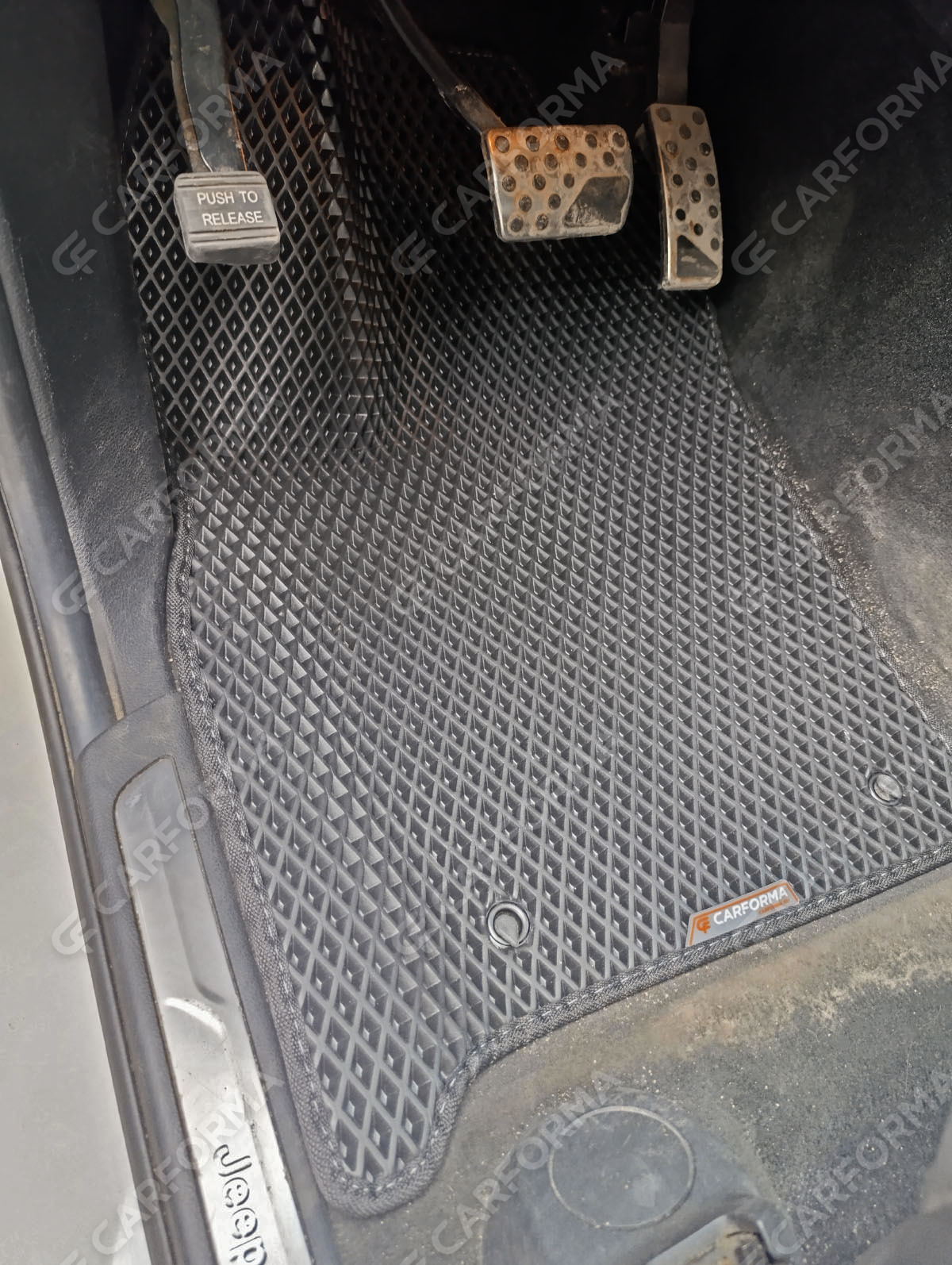 Ворсовые коврики на Jeep Grand Cherokee (WK2) 2010&nbsp;-&nbsp;2022 в Кургане