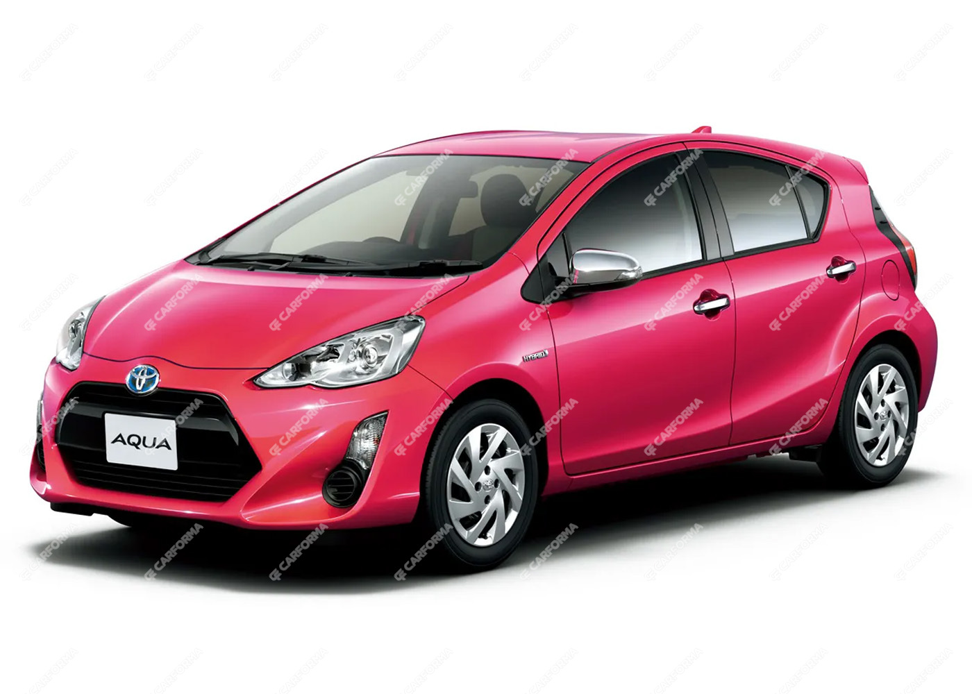 Ворсовые коврики на Toyota Aqua (P10) 2011 - 2021