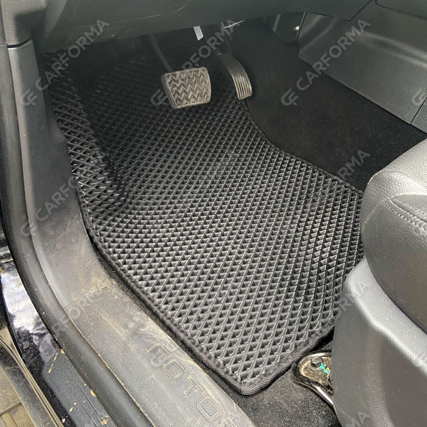 Ворсовые коврики на Foton Tunland G7 2019&nbsp;-&nbsp;2026 в Кургане