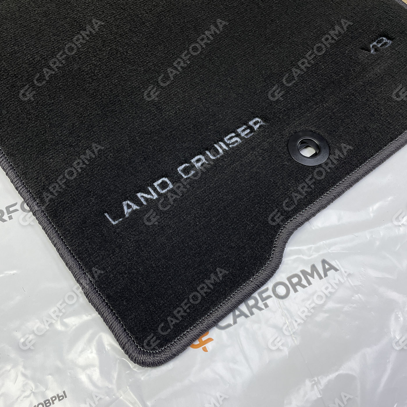 Ворсовые коврики на Toyota Land Cruiser Prado 250 2023&nbsp;-&nbsp;2026 в Кургане