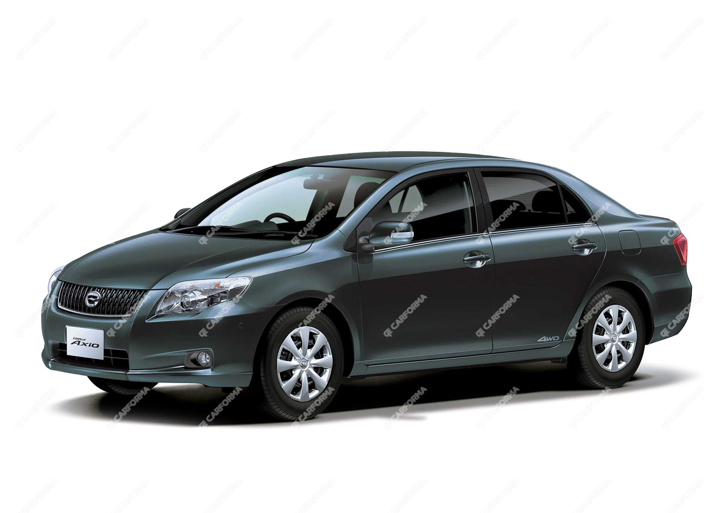 Ворсовые коврики на Toyota Corolla Axio (E14) 2006 - 2012