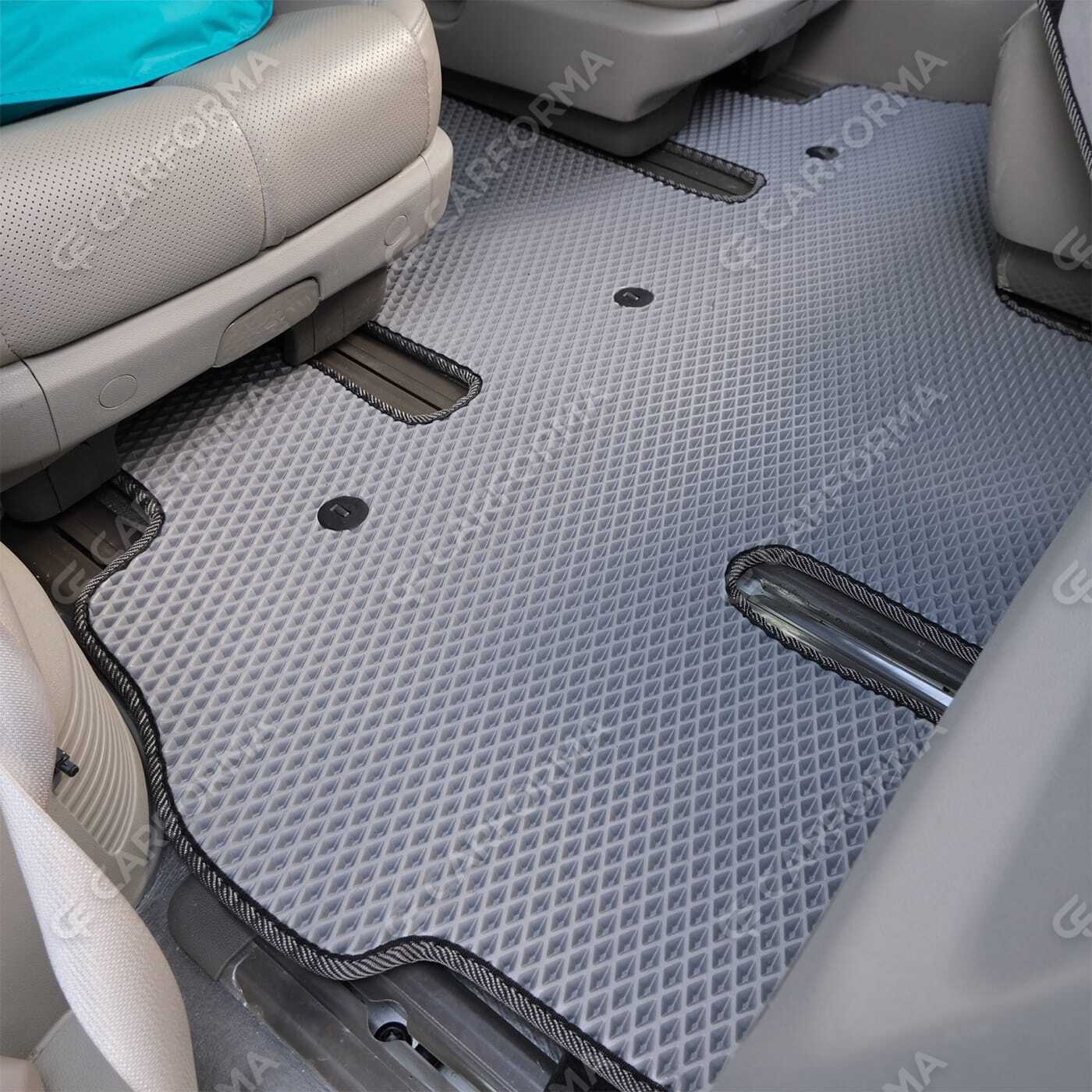 EVA коврики на KIA Carnival III 9 мест и 11 мест 2014&nbsp;-&nbsp;2021 в Кургане