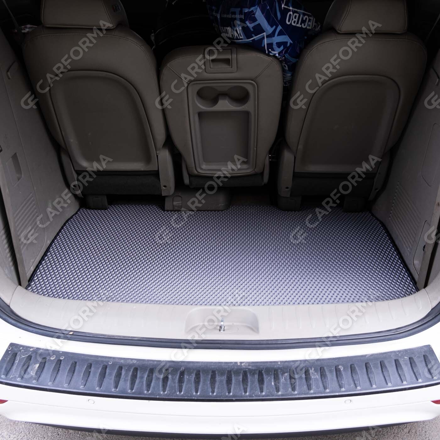 EVA коврики на KIA Carnival III 9 мест и 11 мест 2014&nbsp;-&nbsp;2021 в Кургане