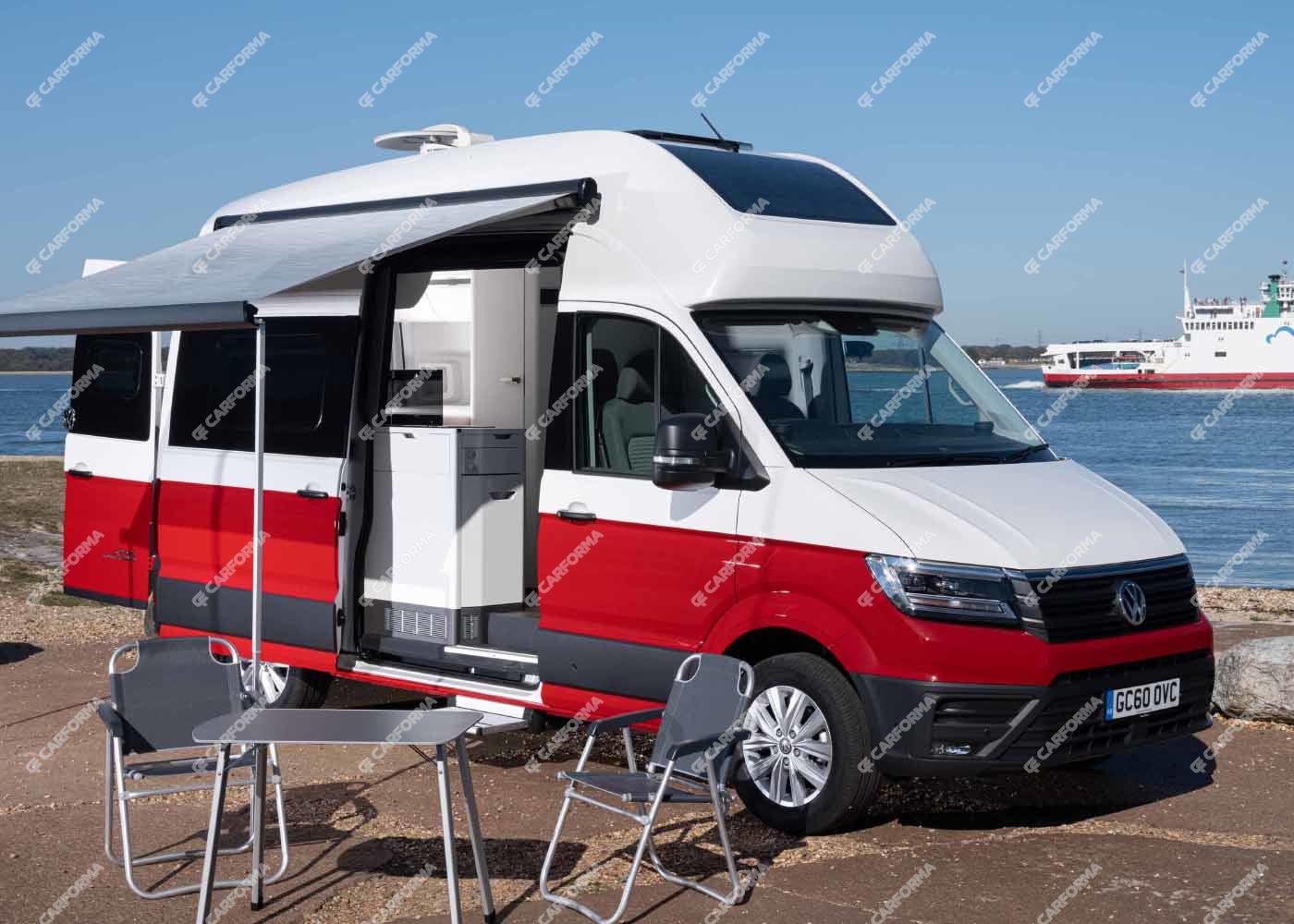 Ворсовые коврики на Volkswagen Grand California 2016 - 2025