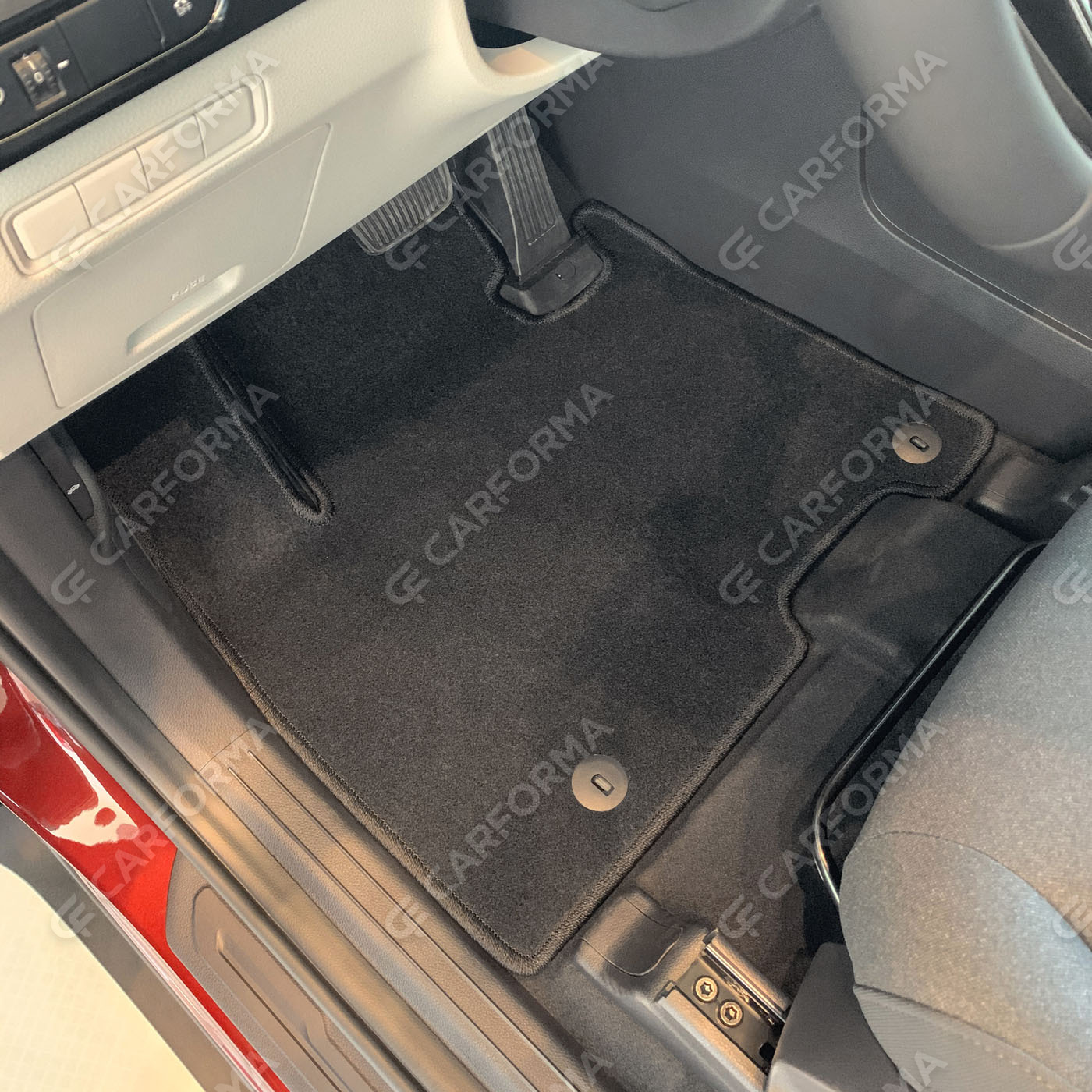 Коврики на KIA Carnival IV 7 мест с оттоманками 2020&nbsp;-&nbsp;2026 в Кургане