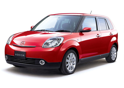 Ворсовые коврики на Mazda Verisa 2004 - 2015 в Кургане