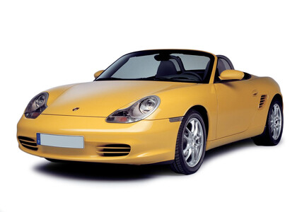 Ворсовые коврики на Porsche Boxster (986) 1996 - 2004 в Кургане
