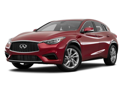 Ворсовые коврики на Infiniti QX30 2015 - 2019 в Кургане