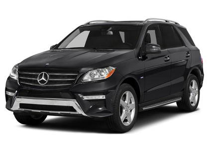 Ворсовые коврики на Mercedes ML (W166) 2011 - 2015 в Кургане