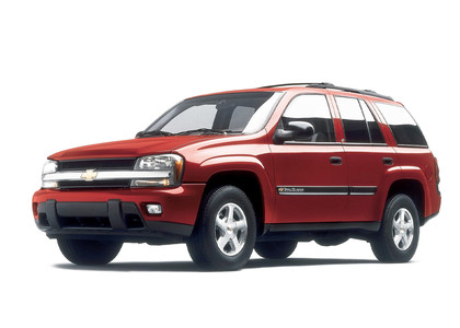 Ворсовые коврики на Chevrolet TrailBlazer I 2001 - 2010 в Кургане