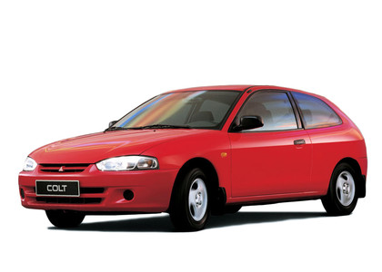 Ворсовые коврики на Mitsubishi Colt V 1996 - 2003 в Кургане