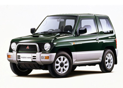 EVA коврики на Mitsubishi Pajero Mini I 1994 - 1998 в Кургане