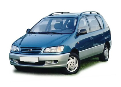 Ворсовые коврики на Toyota Picnic I 1996 - 2001 в Кургане