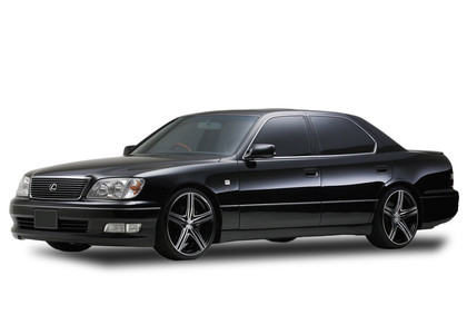 Ворсовые коврики на Lexus LS II 1994 - 2000 в Кургане