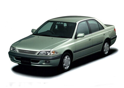 Ворсовые коврики на Toyota Carina (T21) 1996 - 2001 в Кургане