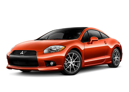 Ворсовые коврики на Mitsubishi Eclipse IV 2005 - 2011 в Кургане