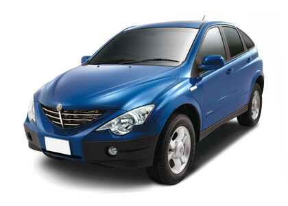 Ворсовые коврики на SsangYong Actyon I 2006 - 2011 в Кургане