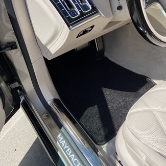 Ворсовые коврики на Mercedes S (Z223) Maybach 2020 - 2025 в Кургане