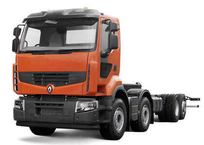 Ворсовые коврики на Renault Premium II 2006 - 2013 в Кургане
