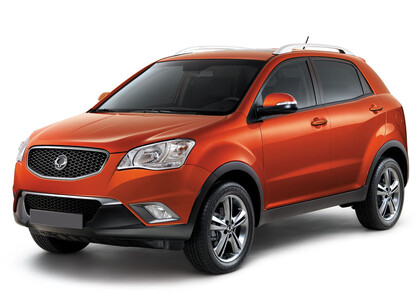 EVA коврики на SsangYong Actyon II 2010 - 2021 в Кургане