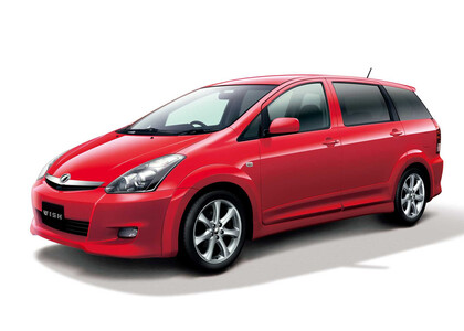 Ворсовые коврики на Toyota Wish I 2003 - 2009 в Кургане