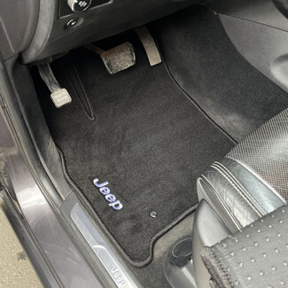 Ворсовые коврики на Jeep Grand Cherokee (WK2) 2010 - 2022 в Кургане Ворсовые коврики на Jeep Grand Cherokee (WK2) 2010 - 2022 в Кургане