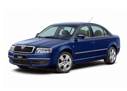 Ворсовые коврики на Skoda Superb I 2002 - 2008 в Кургане