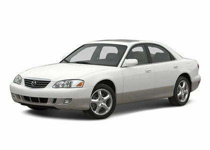 Ворсовые коврики на Mazda Xedos 9 1993 - 2003 в Кургане