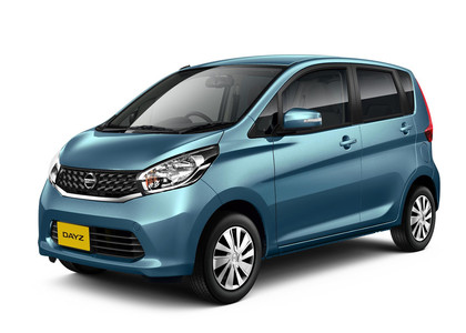 Ворсовые коврики на Nissan DAYZ I 2013 - 2019 в Кургане