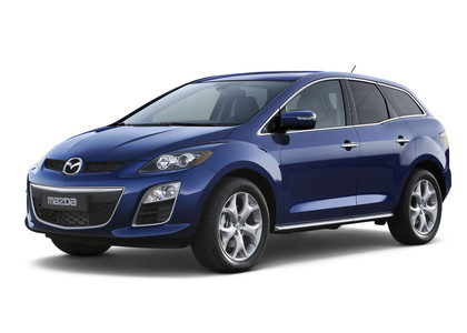 Ворсовые коврики на Mazda CX7 2006 - 2012 в Кургане