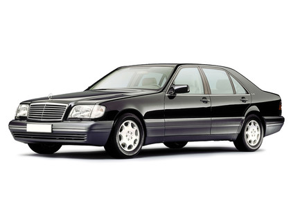 Ворсовые коврики на Mercedes S (W140) 1991 - 1998 в Кургане