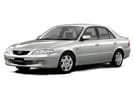 Ворсовые коврики на Mazda Capella VII 1997 - 2002 в Кургане