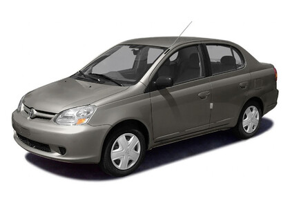 Ворсовые коврики на Toyota Echo 1999 - 2006 в Кургане