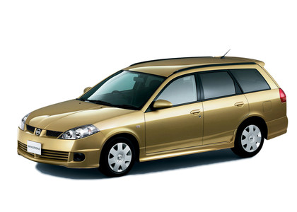 Ворсовые коврики на Nissan Wingroad (Y11) 1999 - 2005 в Кургане