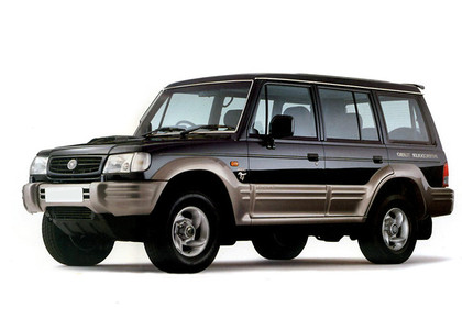 EVA коврики на Hyundai Galloper II 1997 - 2003 в Кургане