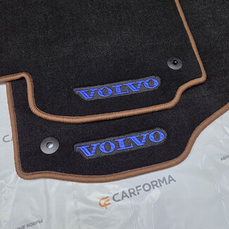 Ворсовые коврики на Volvo V60 I 2010&nbsp;-&nbsp;2018 в Кургане