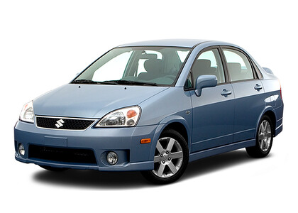 Ворсовые коврики на Suzuki Aerio I 2001 - 2004 в Кургане