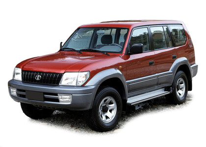 EVA коврики на Toyota Land Cruiser Prado 95 1996 - 2002 в Кургане