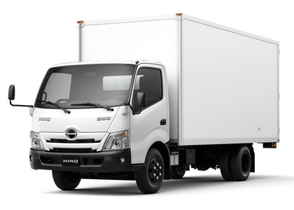 Ворсовые коврики на Hino 300 II широкая кабина 2011 - 2025 в Кургане