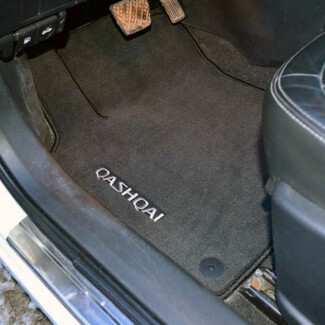 Ворсовые коврики на Nissan Qashqai+2 (J10) 2008 - 2013 в Кургане